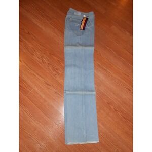 Authentic 70s Pentimento Light Blue Jean Denim Pants Womens 7 HI RISE Tube 26x37